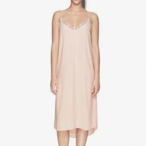 Babaton Blush Lace Trim Chemise